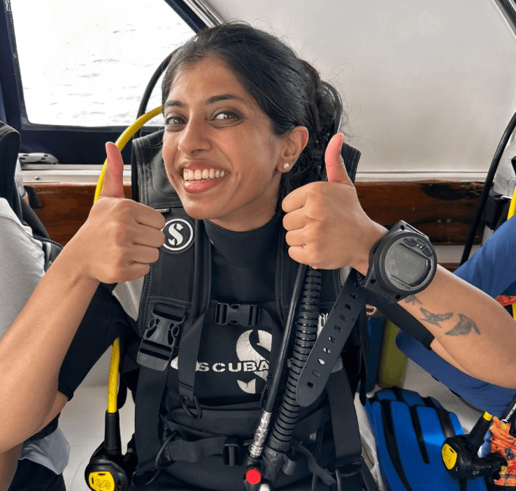  Susmita Shenoi, 29 yrs, 20 dives, ,[object Object], Advanced Open Water diver