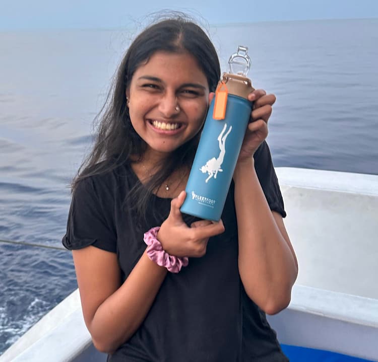 Thangam Chandy - 100+ dives,